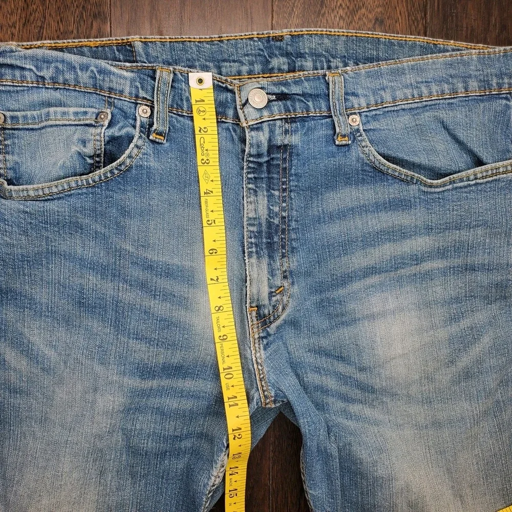 Levis 559 Jeans Mens 36x32 Blue Regular Fit Straight Leg Denim Pants 100% Cotton